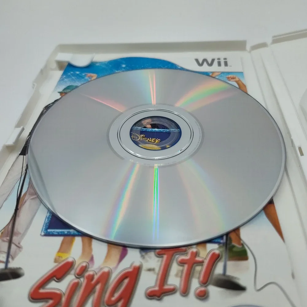 Wii High School Musical Sing It Nintendo Disney Video Game SEE PICS BB15.1GA868